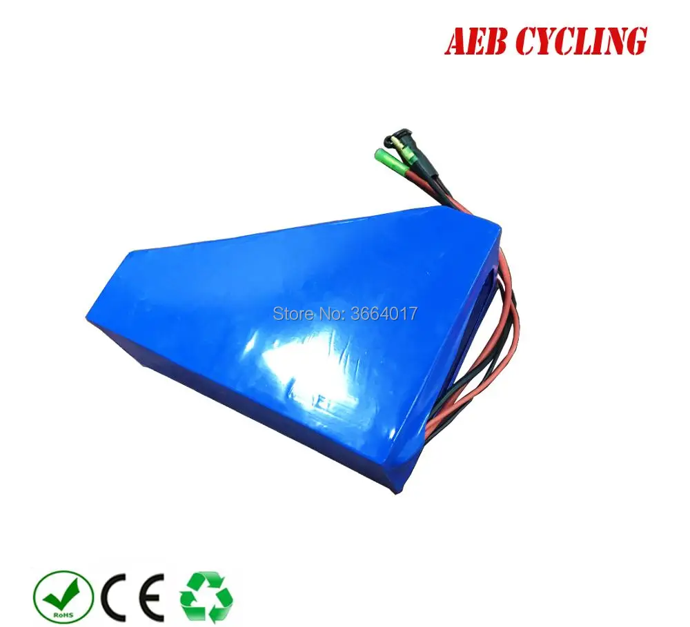 Flash Deal EU US free duty and taxes Li-ion 250W/350W/500W battery 36V 14.5Ah small triangle battery Lithium ion seat tube battery pack 5