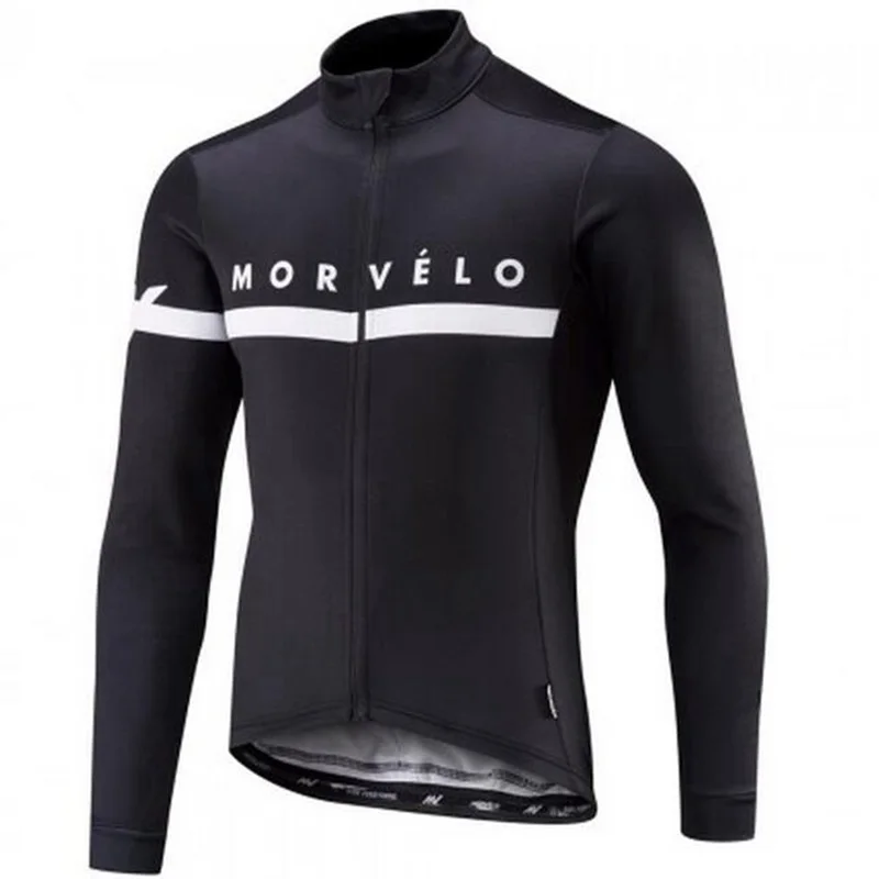 Morvelo cycling jersey men mtb bike bicicleta Pro Team sportswear Ropa camisa maillot Ciclismo long sleeve jersey clothing - Цвет: 7