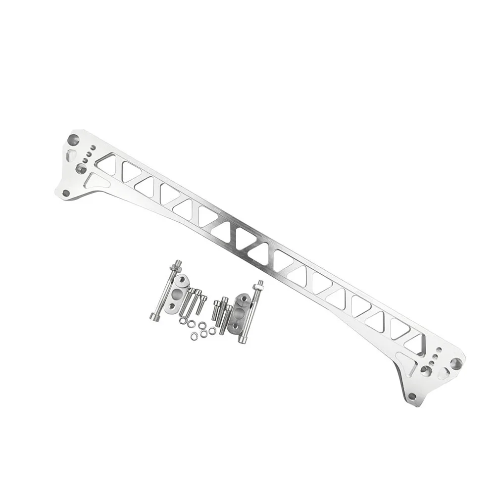 F7 Billet Lower Control Arm LCA +Subframe Brace For Honda Civic 92-95 EG