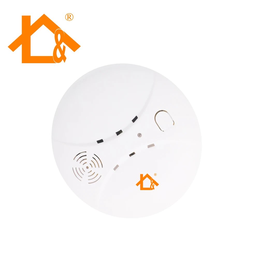 

433MHz Wireless Smoke Detector Smoke Alarm Sensor For Wireless Alarm System
