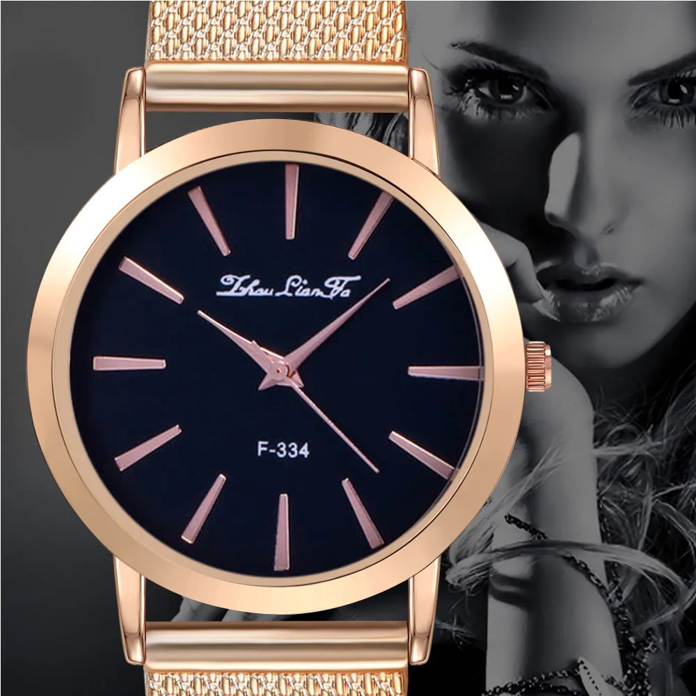 Ультра тонкие женские часы брендовые роскошные женские часы розовое золото нержавеющая сталь кварцевые часы с календарем Наручные часы montre femme& Ff