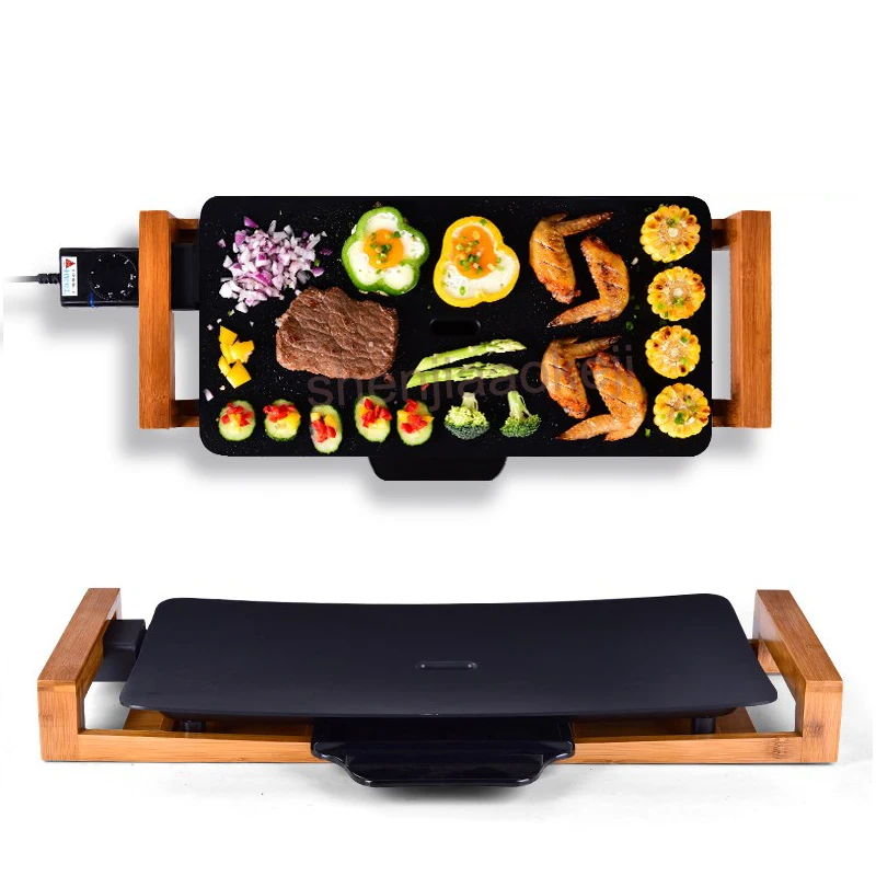 Multifunctional Teppanyaki barbecue machine electric barbecue Grill non