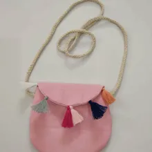 Детский мини-кошелек в Корейском стиле для маленьких девочек, маленький нулевой кошелек, сумка с кисточками, набор для малыша, сумка, изменение денег, кошельки