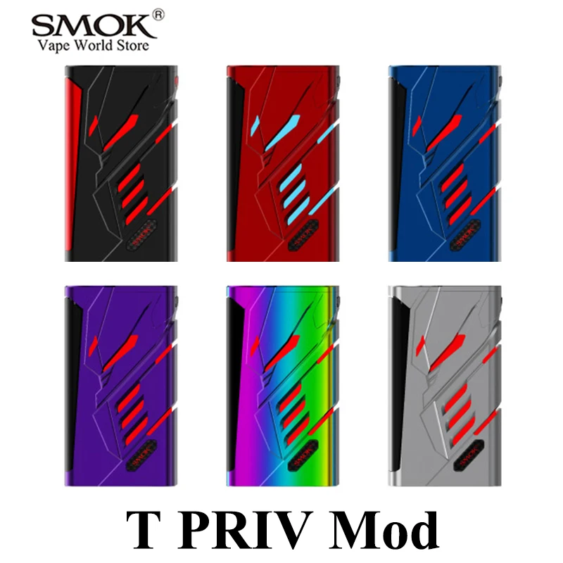

Electronic Cigarette Mods Original SMOK T-PRIV 220W TC Mod E Cigarette Vape Box Mod Mech Mod VS 213 RX200S S118