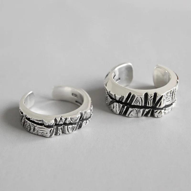 

Real 925 sterling silver wedding couple rings for women and men ring 2019, vintage ring bijoux femme jewelry anniversary gifts
