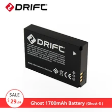 Acessórios para Fantasma DERIVA Action Camera Sports Camcorder Bateria Sobressalente-S