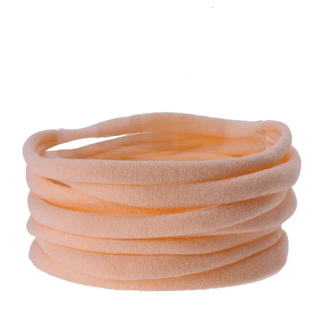 10pcs/lot Nylon Headband for Baby Girl DIY Hair Accessories Elastic Head Band Kids Children Fashion Headwear baby turban 9