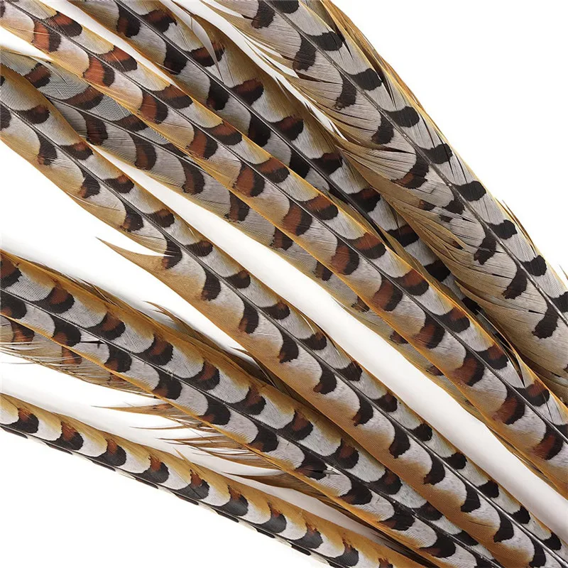 Натуральные Редкие перья из хвоста фазана для рукоделия 4-72 дюймов Ривз венери перо из хвоста фазана карнавальные костюмы украшения
