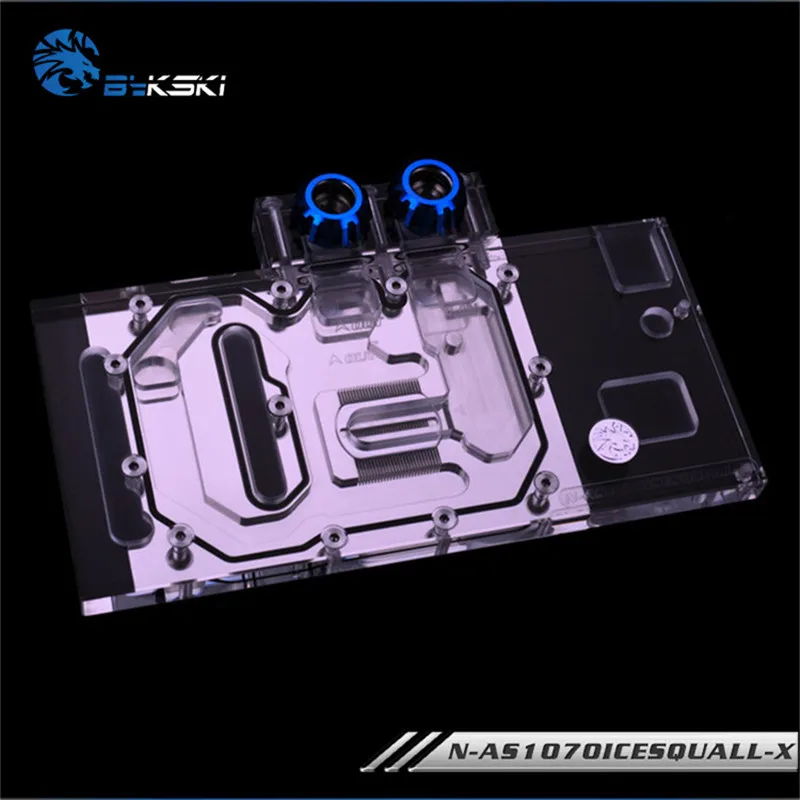 Водяной блок Bykski для игровой видеокарты ASUS GTX1060 1070 1070|Кулеры/вентиляторы/системы