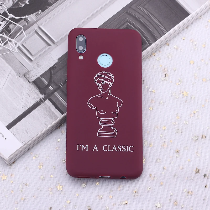 Для Huawei Honor Mate 10 20 Nova P20 P30 P40 P Smart Venus De Milo скульптура классическая девушка конфеты