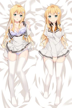 

Shomin Sample anime Characters sexy girl arisugawa reiko & kujou miyuki pillow cover Shomin Sanpuru body Pillowcase