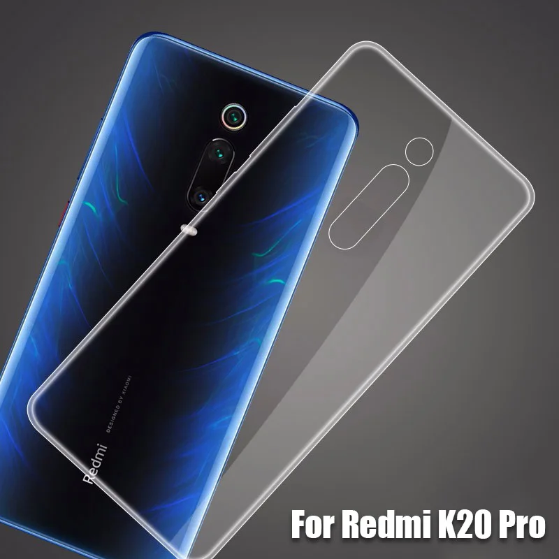 

For Xiaomi Redmi K20 Pro Cover Case Transparent Soft Silicone TPU Protective Case Back Cover For Xiaomi Redmi K20 Pro Case