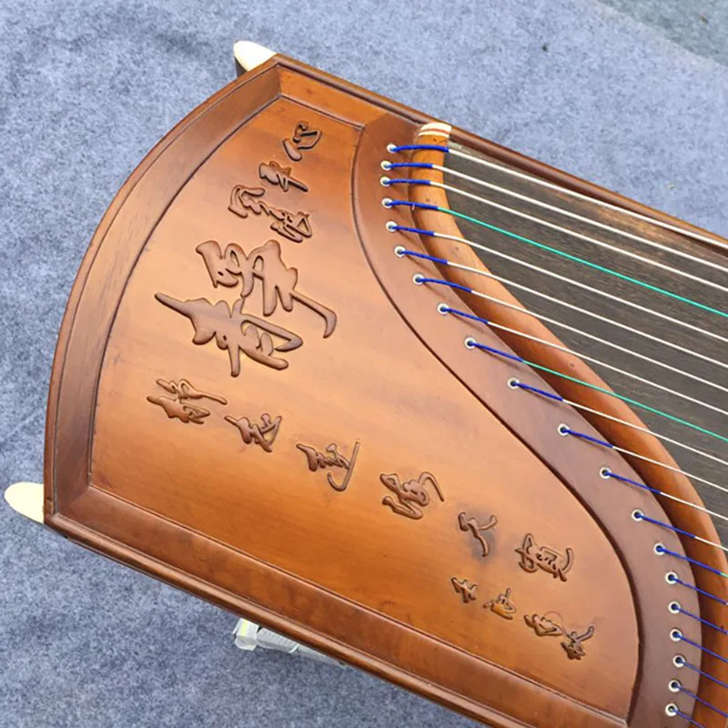 GuZheng золотой шелк Nanmu серии трехмерная каллиграфия модели высокого класса уровня коллекции