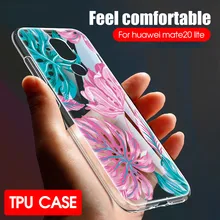 Прозрачный силиконовый мультяшный чехол для телефона huawei Honor 8X10 Lite 10i 9i Y6 Y7 Y9 Prime Nova 4 4e mate 20 Lite Shell