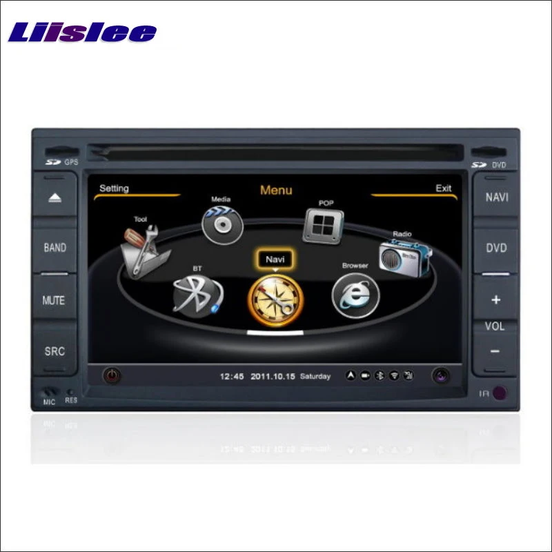 Cheap Liislee Car For Suzuki Equator 2008~2010 Radio Video Wifi BT Stereo CD DVD Player GPS Navi Map Navigation Multimedia System 2