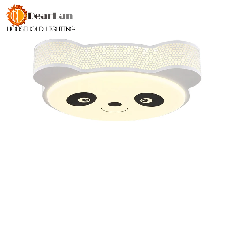 

Panda Shape Led Ceiling Lamp Children Room To Absorb Dome Light LED Shape Let The Children Of the World More Fairy Tales(CD-52)