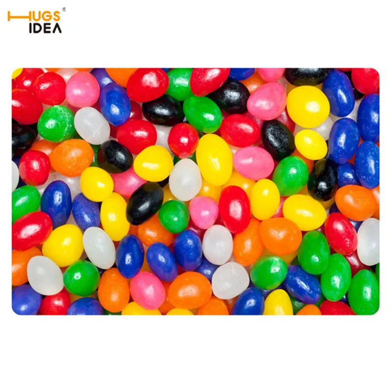 HUGSIDEA 40*60 см Домашний напольный коврик конфетного цвета с принтом гостиной Нескользящие дверные коврики Tapis ковры для спальни кухонный коврик, мат