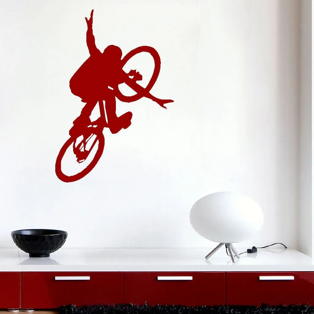 شحن مجاني bmx الدراجة الأطفال الفن نوم جدار كبير جدارية ملصقا جدار صائق الفينيل صائق الاستنسل شحن مجاني bmx الدراجة الأطفال الفن نوم جدار كبير جدارية ملصقا جدار صائق الفينيل صائق الاستنسل