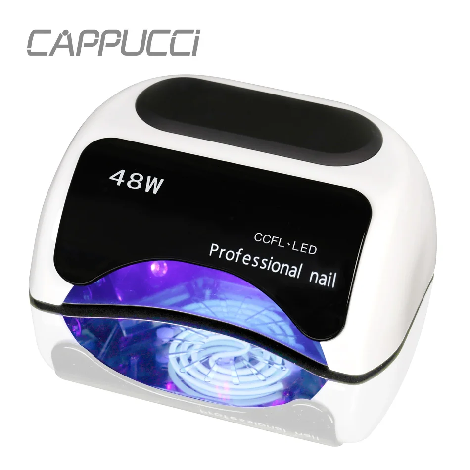  CAPPUCCI 48W Nail Dryer Polish Machine UV Lamp LED Nail Lamp Hybrid For Curing Nail Gel With Automa - 32761043076