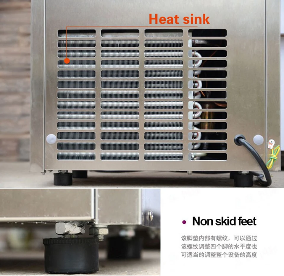 Hard ice cream making machine  10
