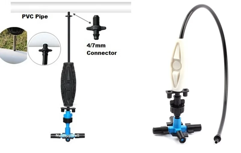 5Sets NuoNuoWell Cross Atomizing Nozzle Greenhouse Hanging Micro Sprinkling Irrigation System Cooling Spray Sprinkler Kits 5Sets NuoNuoWell Cross Atomizing Nozzle Greenhouse Hanging Micro Sprinkling Irrigation System Cooling Spray Sprinkler Kits