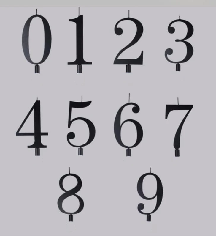 Художественная люстра с цифровым номером 1 шт. большой 0 1 2 3 4 5 6 7 8 9 для дома или магазина большой держатель лампы