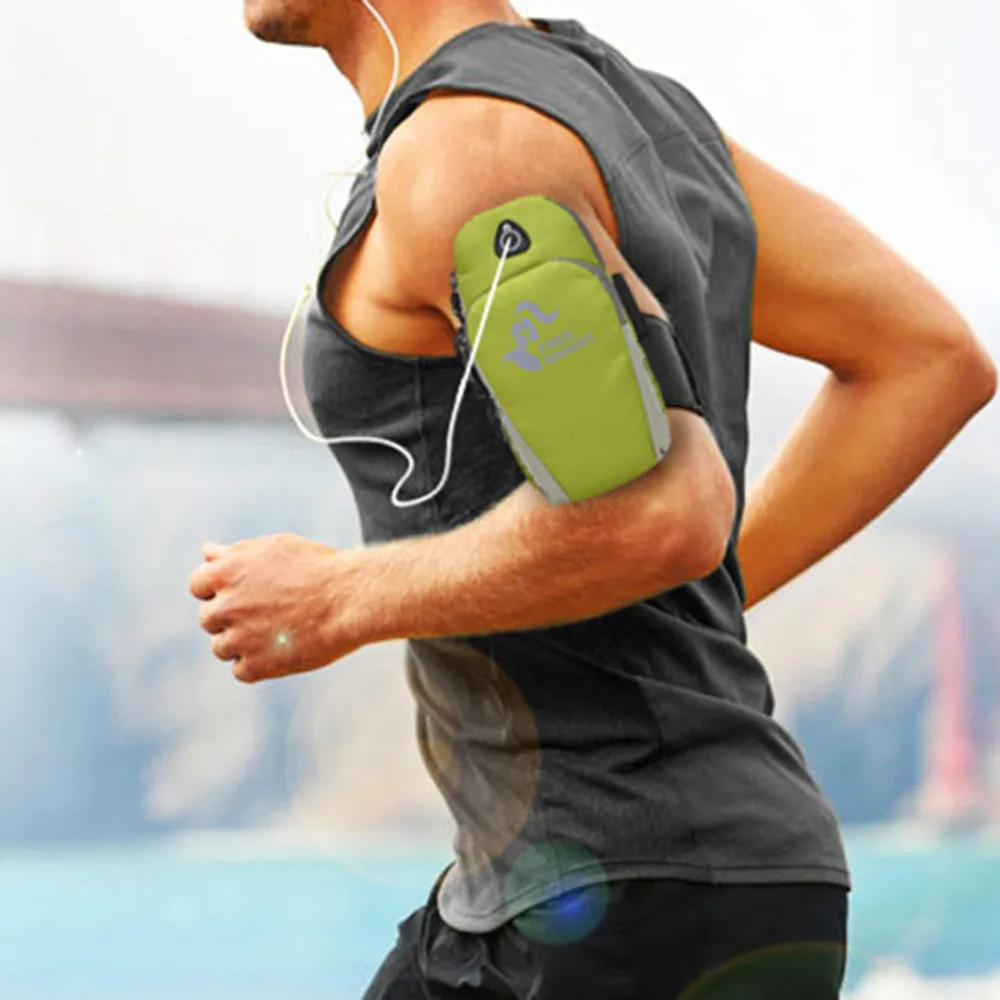 Goede OUTAD Running Bag Outdoor Sport Fietsen Gym Jogging Sport Armband Pols Zak Pouch Case Voor iPhone 6 5 s 5C 5 4 s 4 Running Tassen
