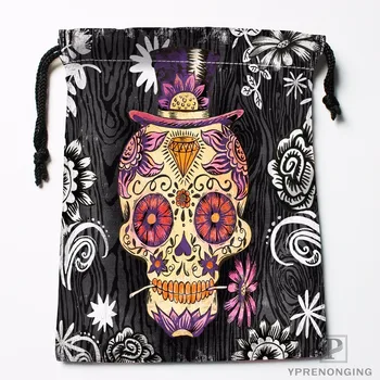 

Custom Hollywood Undead Sugar Skulls Drawstring Bags Travel Storage Mini Pouch Swim Hiking Toy Bag Size 18x22cm#0412-04-238