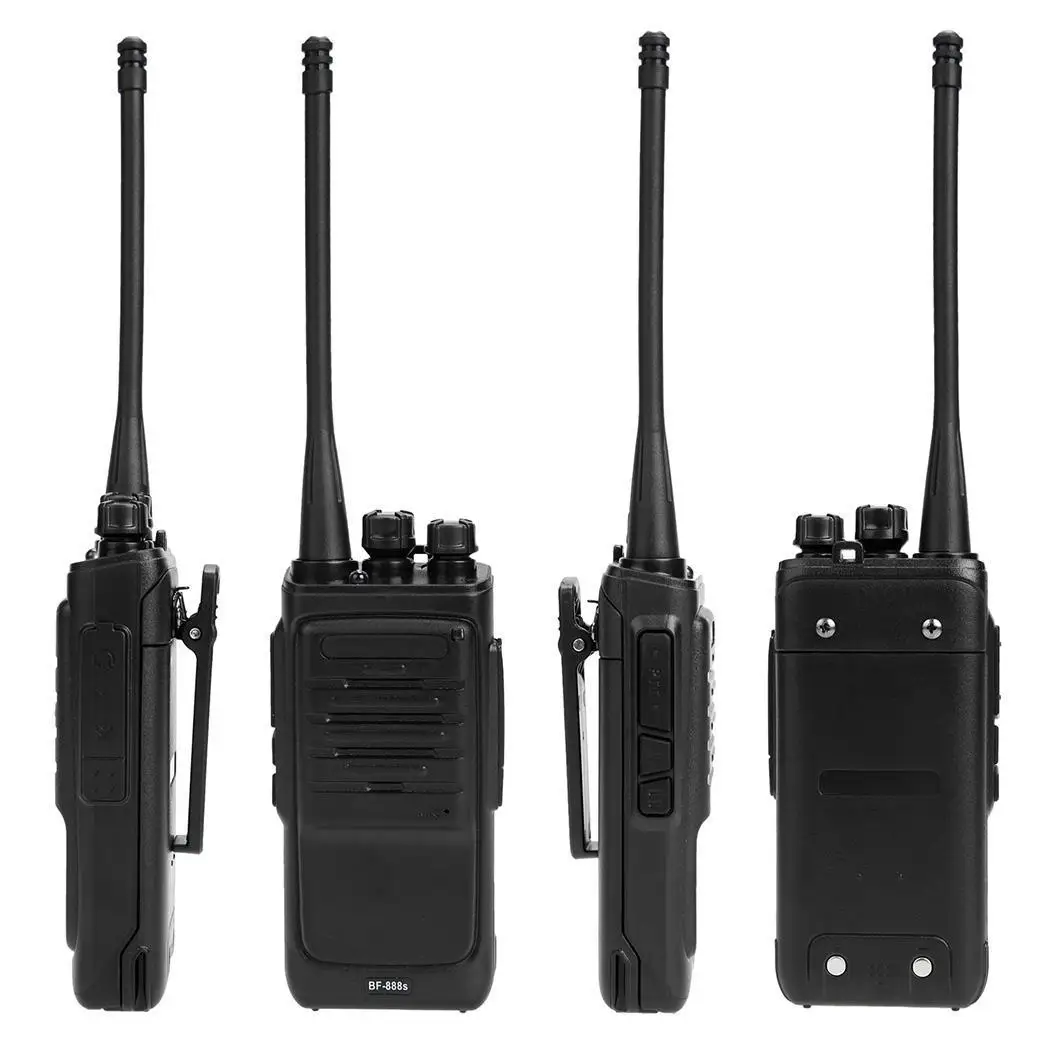 Новый BF-888S 400-470 MHz Walkie Talkie два ДА способ да радио Да наушник 1500 мАч батарея приемопередатчик