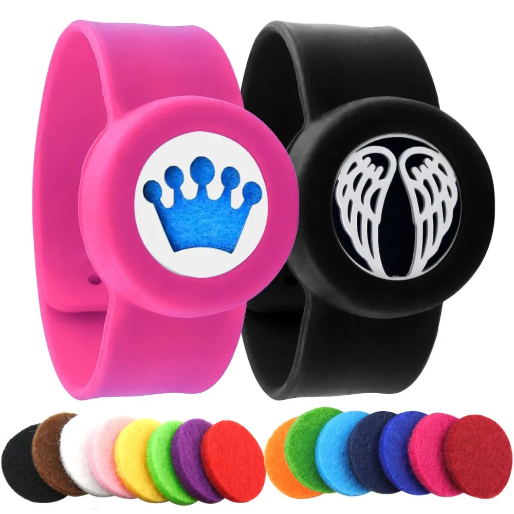 ZP-BS926-2 Silicone Diffuser Locket Bracelet-3