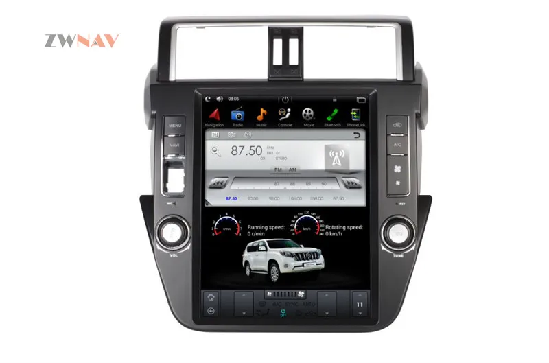 Flash Deal ZWNVA Tesla style Screen Newest Android 6.0 64+2GB Car No DVD Player GPS Navigation For TOYOTA Land Cruiser Prado 150 2014+ 3 Flash Deal ZWNVA Tesla style Screen Newest Android 6.0 64+2GB Car No DVD Player GPS Navigation For TOYOTA Land Cruiser Prado 150 2014+ 3