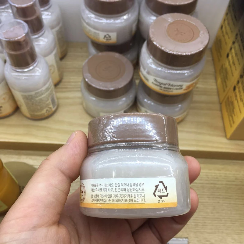 100% натуральная кожа Еда Skin food Мёд и маточное молочко укрепляющая кожи для ухода