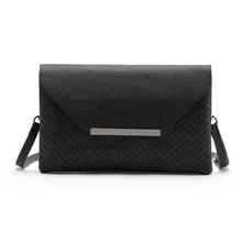 2017 fashion classic small Black Plaid hand women handbags Messenger Bag Solid envelope shoulder bag women evening clutch