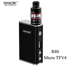Electronic Cigarette Kit Vape Pen SMOK Micro One R80 Box Mod for Micro TFV4 Atomizer Vaporizer VS eVic VTC Mini iStick Pico S011