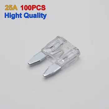 

Free Shipping 100pcs New Brand Small Type 25a Car Auto Fuse Blade