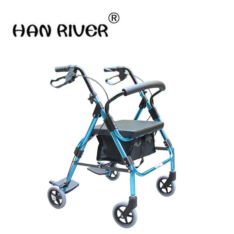  Wheelchair folding portable children older than portable travel plane old man walking chair light i