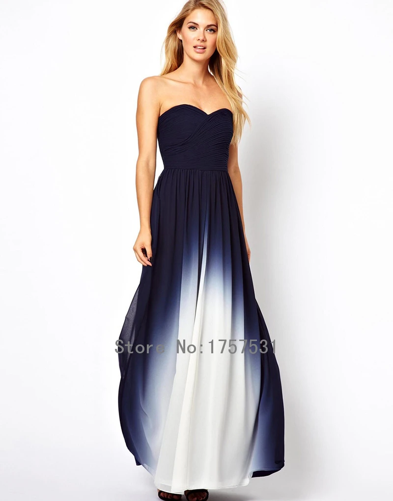 plus size ombre dress