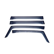 For Jeep Renegade Visor Vent Shades Side Window Sun Rain Guard Deflector Cover 4pcs 2015 2016