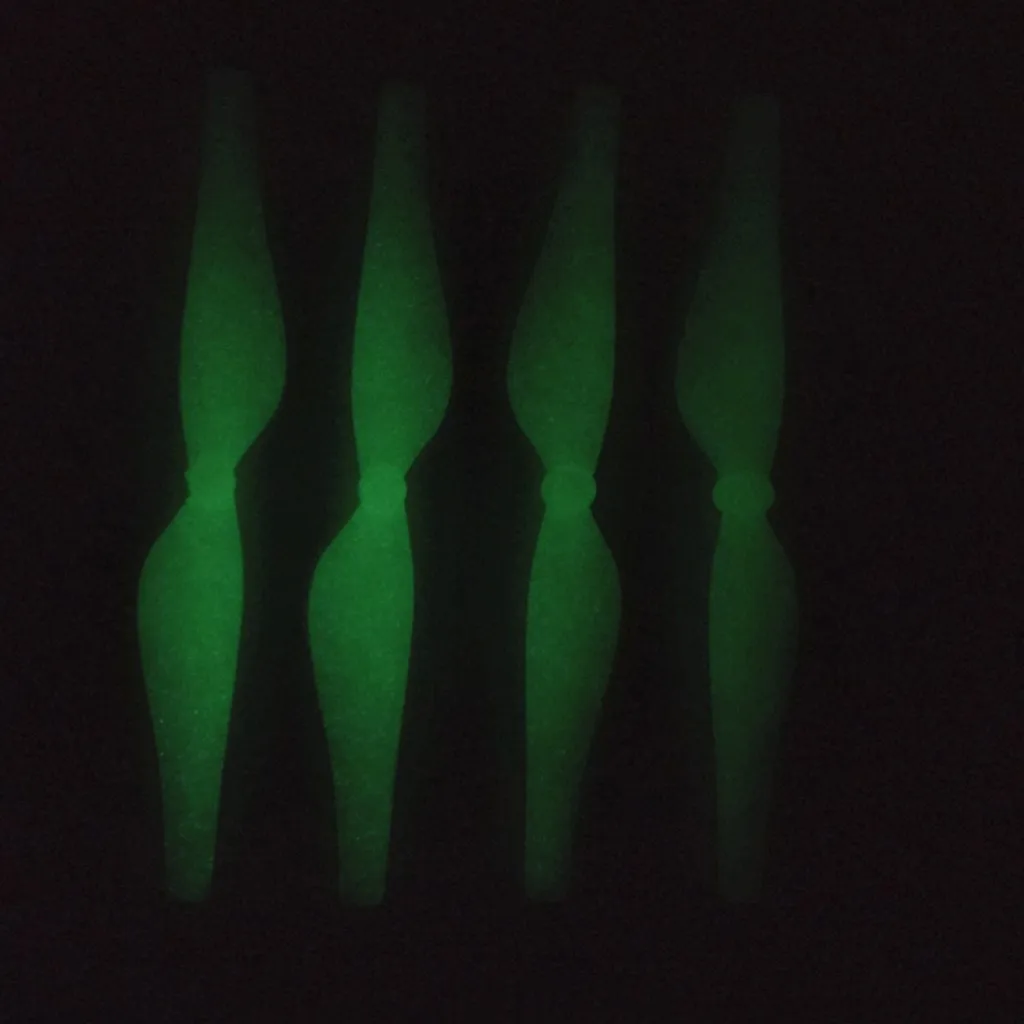 4Pcs Plastic Night Luminous Propeller Prop CW CCW Blade for DJI Tello RC Drone Quadcopter Helicopter Backup Parts