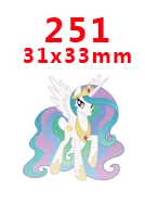 251 30 шт мультфильм персонаж плоское украшение из смолы PR 251 - Цвет: 251