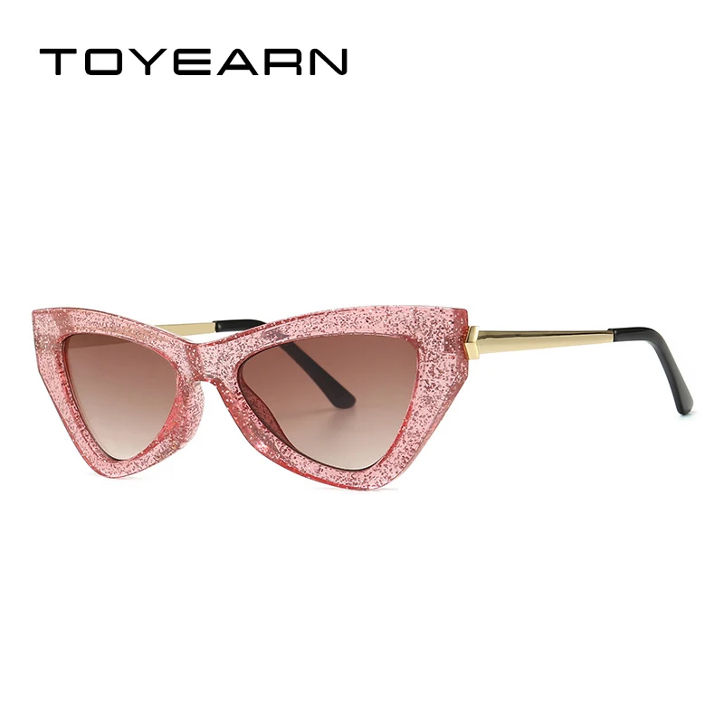 Новые роскошные брендовые дизайнерские модные женские солнцезащитные очки кошачий глаз женские винтажные градиентные солнцезащитные очки для женщин UV400