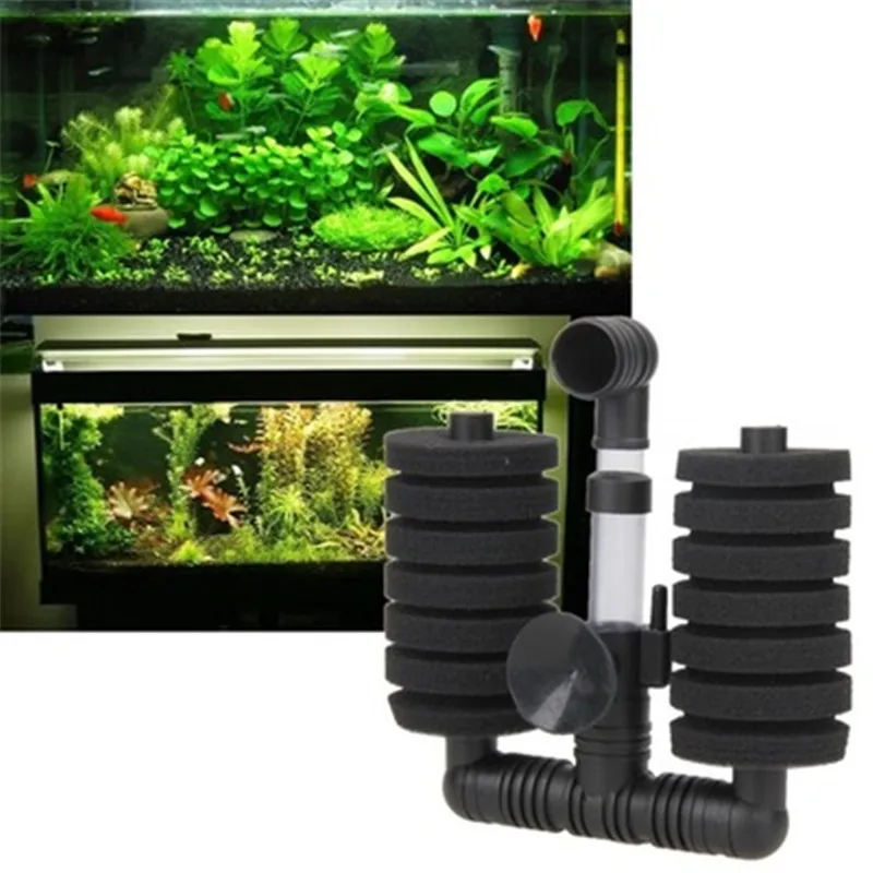 

1Pc Small Aquarium Bio Sponge Filter Internal Filter Fish Tank Sucker Mounted Sponge Filters Air Operated Filter