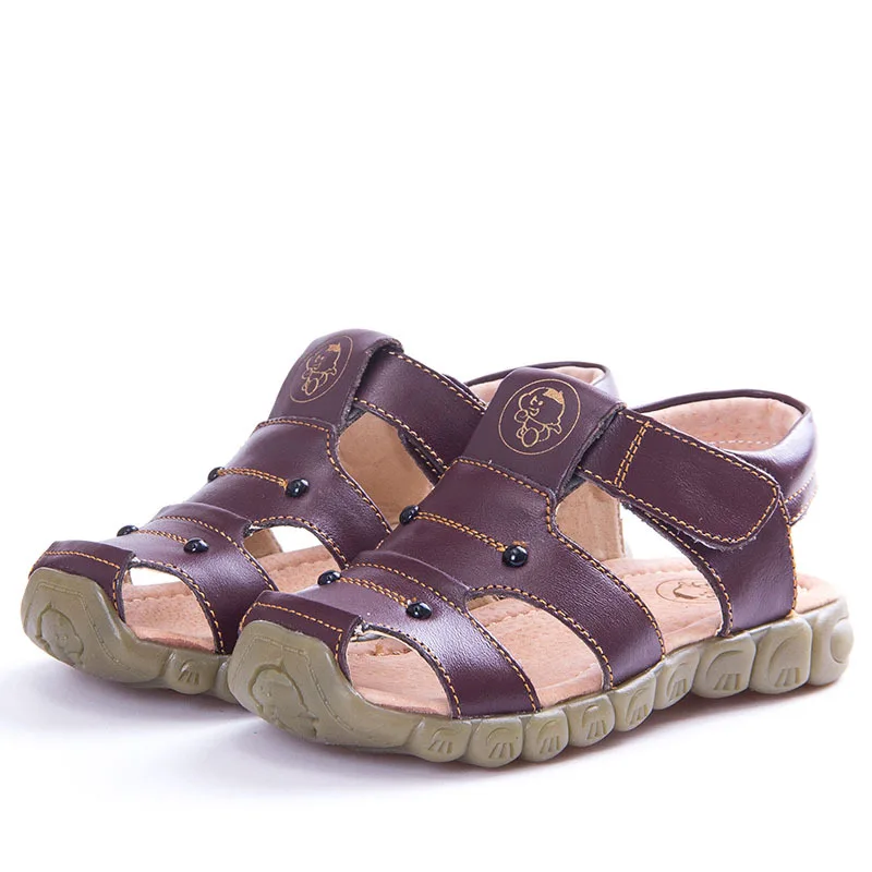 1T-10T Genuine Leather Baby boys Sandal Children Boys Shoes Kids Cowhide Leather Sandals Beach Shoes Brown Yellow White Black 1T-10T Genuine Leather Baby boys Sandal Children Boys Shoes Kids Cowhide Leather Sandals Beach Shoes Brown Yellow White Black