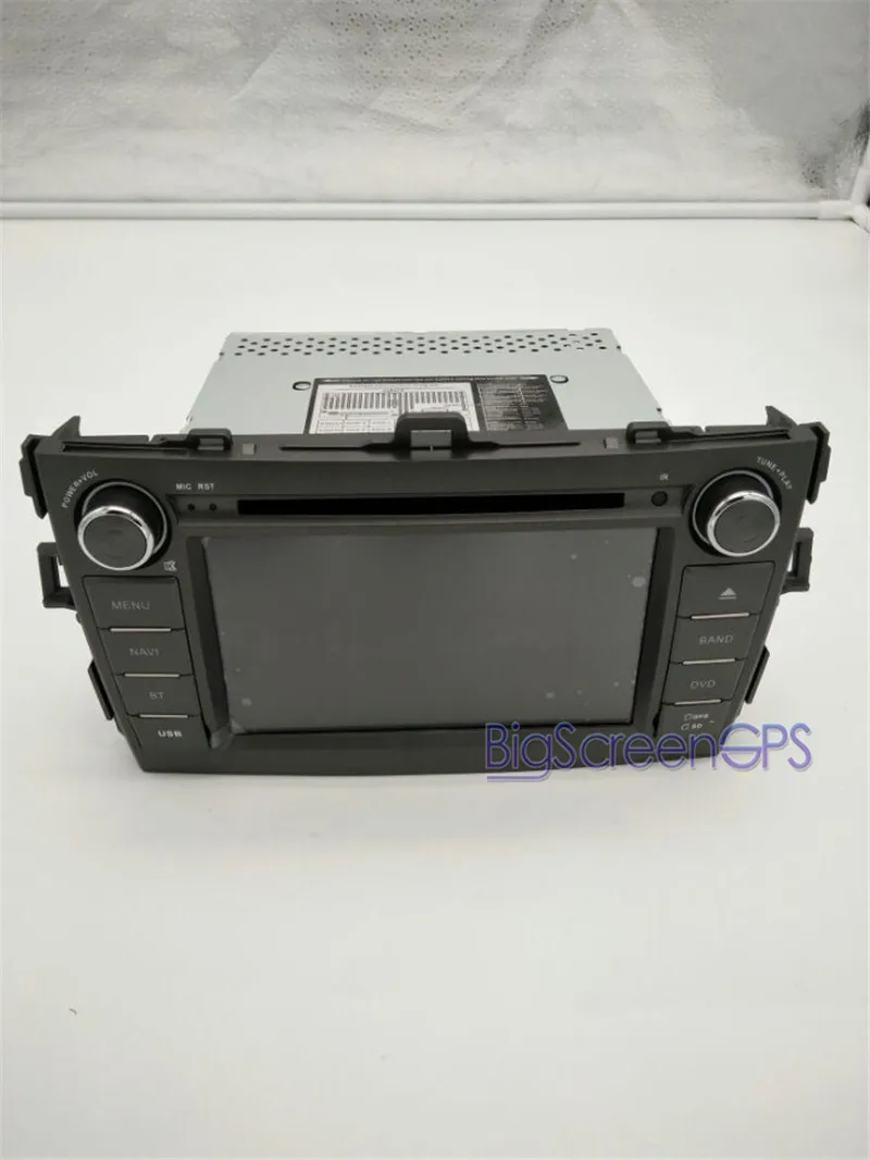 Discount 2 Din Android 5.1 Car No DVD Player GPS Navigation Radio For Toyota Corolla 2007-2013 Controls Bluetooth Autostereo Headunit 1