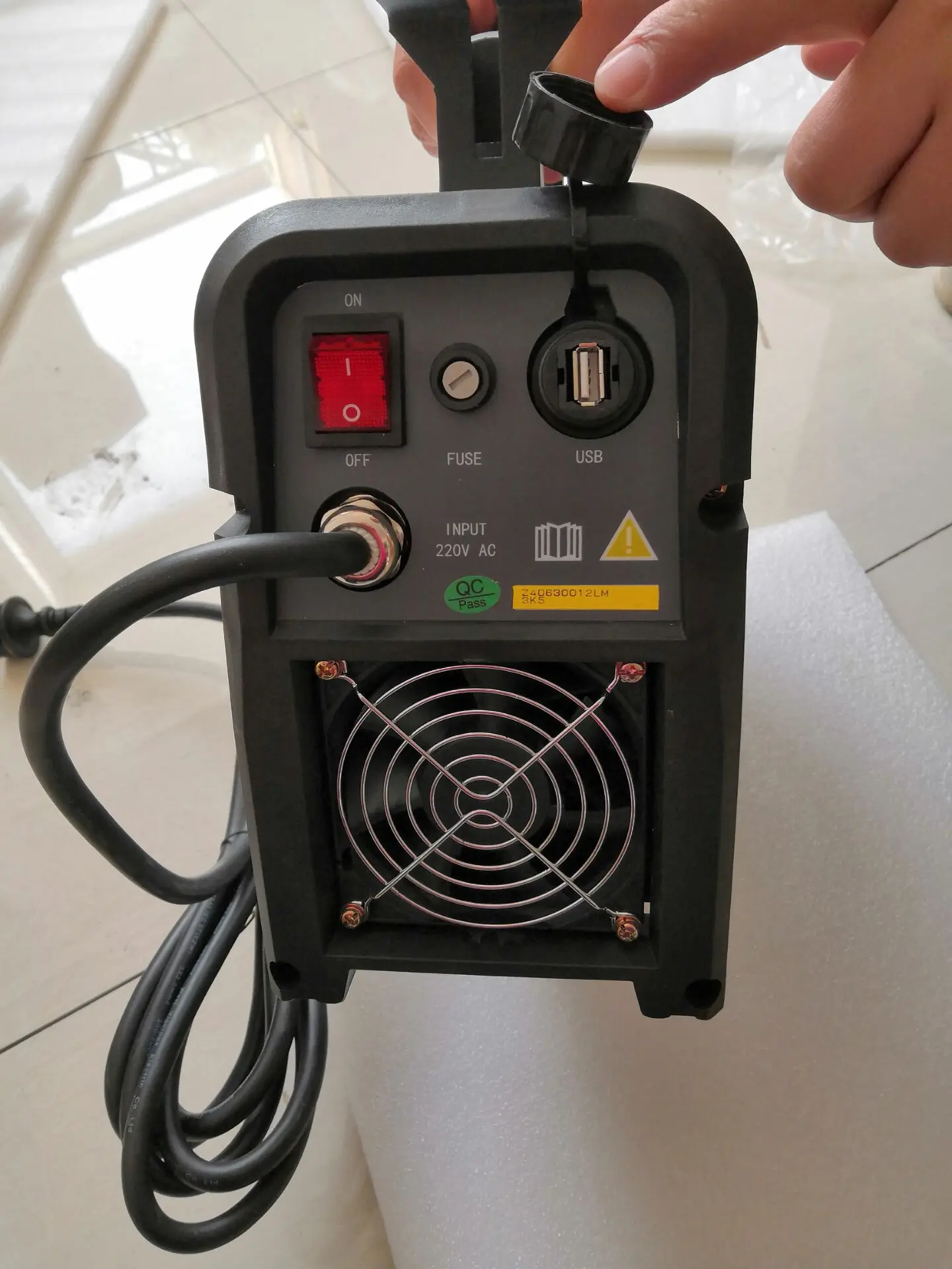 Scanner For Electrofusion Welding Machine Equipment For  Polyethylene Pipes From 20 To 200 Mm 3