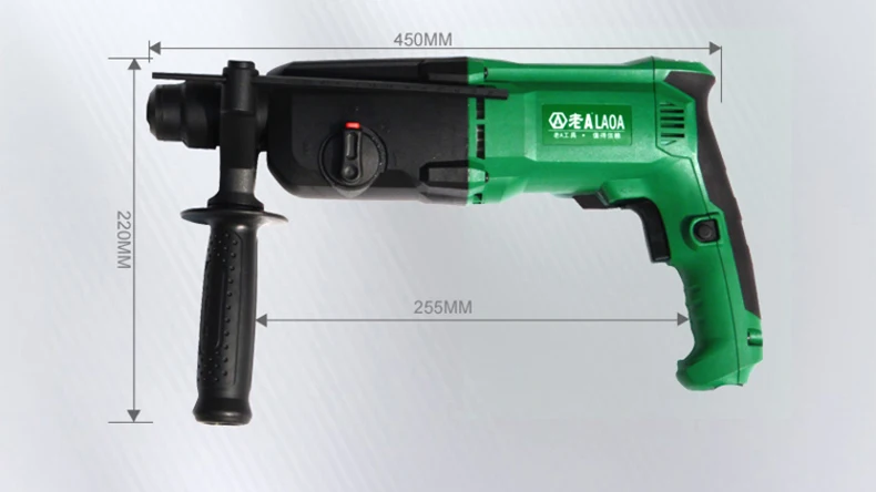 LAOA 24 мм ударная электрическая дрель роторные молотки Taladro Percutor Darbeli Matkap Электрический выбор для разрыва и украшения