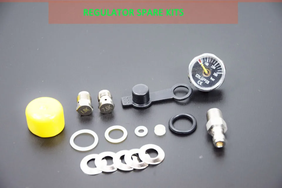 PCP Пейнтбольный регулятор регулировки давления Shim 10 шт - Цвет: all kits-2