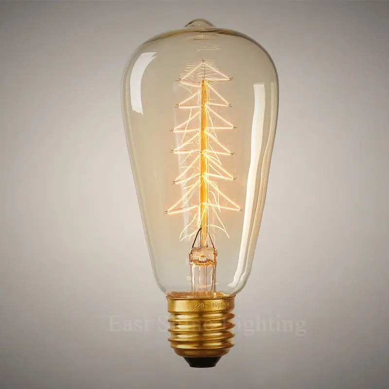 Buy Vintage Edison Bulbs E27 220V 110V Christmas Tree