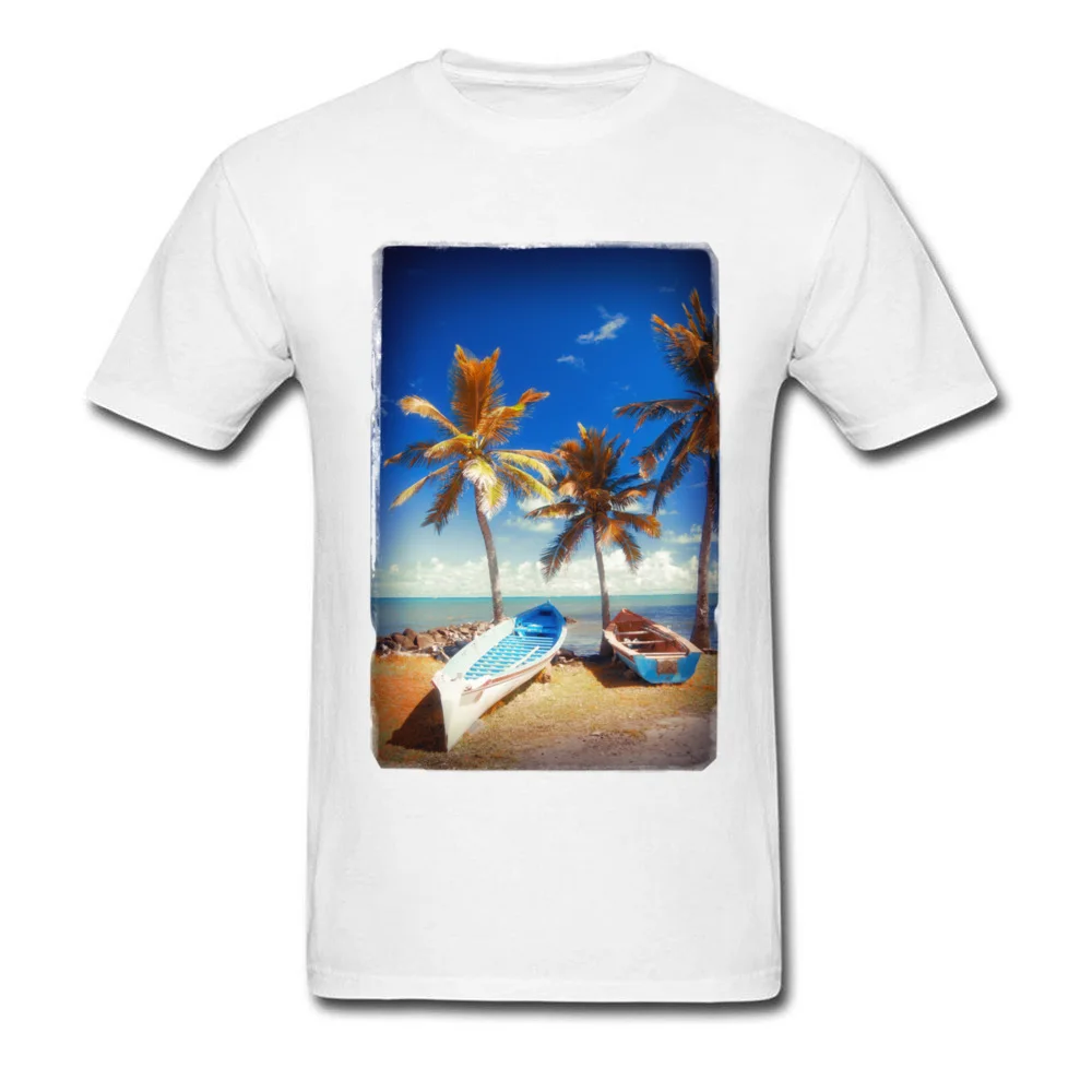 Boats and Palm_white