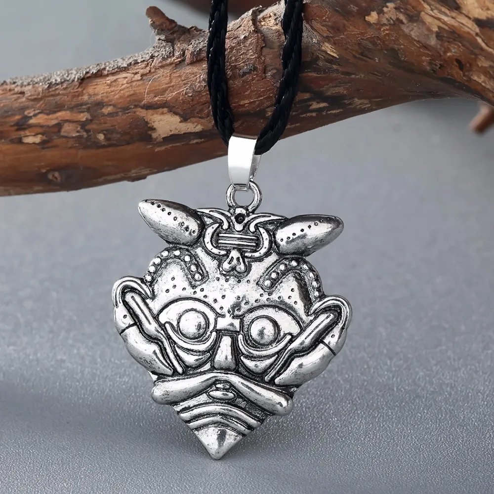Kinitial The Mask of Loki подвеска с маской Odin Amulet Necklace Men скандинавский стиль|necklace jewelry|jewelry